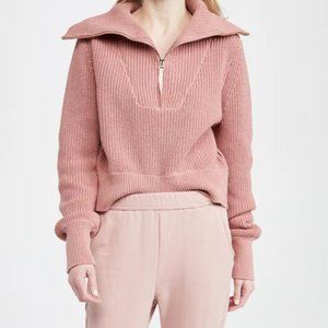 Varley Mentone Sweater Ash Rose Sz XS